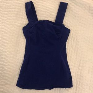 Royal blue tank